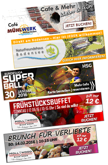 AdBanner- Beispiele